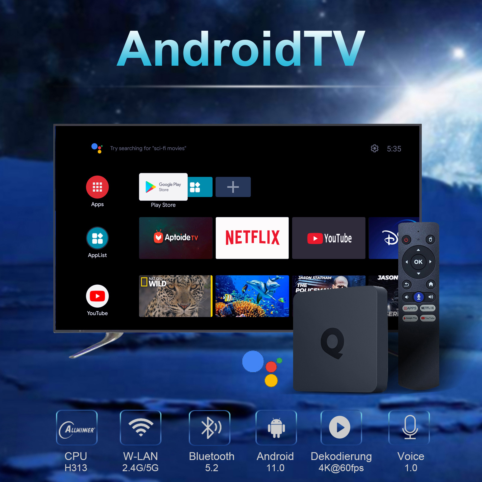 IOTWE T95Q 8K対応 Android13.0 TV - Radxa Rock 5B 16Gb のレビューと価格