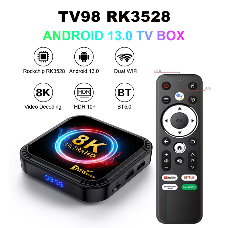 TV98 RK3528 TVボックス Android 13  - Radxa Rock 5B 16Gb のレビューと価格